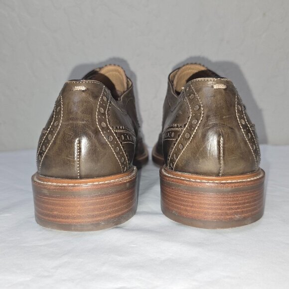 Cole Haan Cambridge Double Monk Strap Clay LeatherOxfords 12 M Made in Italy - Picture 9 of 11